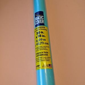 Teal Contact Paper Roll NWT